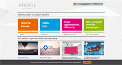 Desktop Screenshot of profil.pl