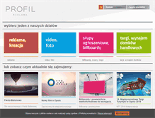 Tablet Screenshot of profil.pl