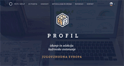 Desktop Screenshot of profil.si